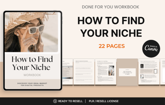 Download How to Find Your Niche – PLR Workbook - Workbook Collection