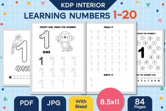 Download Numbers 1-20 Workbook | Numbers Tracing - Workbook Collection