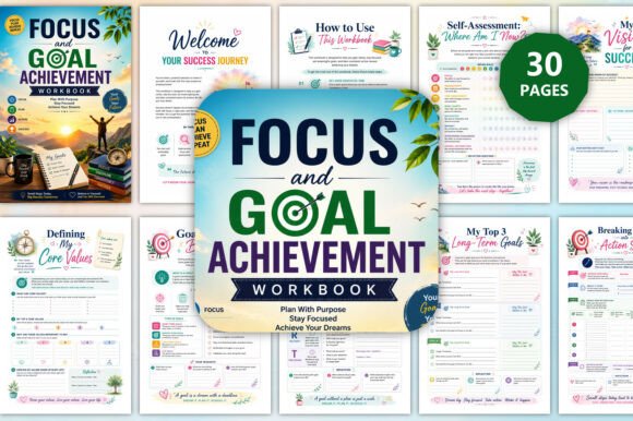 Download Focus and Goal Achievement Workbook - Workbook Collection
