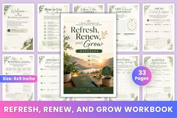 Download Refresh, Renew, and Grow Workbook - Workbook Collection