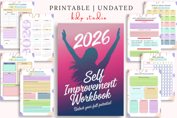 Download 2026 Self-Improvement Workbook - Workbook Collection