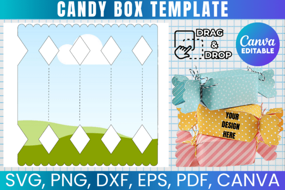 Download 2 Candy Box Template, Party Favor Box - Party favor box Collection