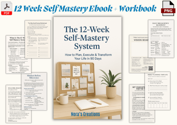 Download 12 Week Self Mastery Ebook + Workbook - Workbook Collection