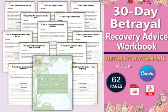 Download 30-Day Betrayal Recovery Advice Workbook - Workbook Collection