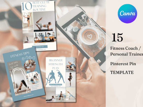 Download Fitness Coach Trainer Pinterest Pin Temp - Fitness Collection