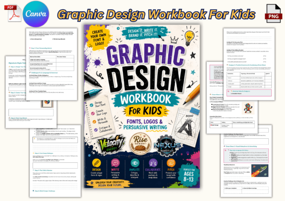 Download Graphic Design Workbook for Kids - Workbook Collection